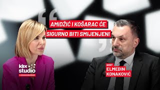 Elmedin Konaković: Košarac i Amidžić sigurno idu; da se Dodik popravio rekao je samo Izetbegović