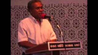 Prof. Nalin De Silva - A Science based on Sinhala Buddhist Philosophy