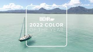 BEHR® 2022 Color of the Year: Breezeway