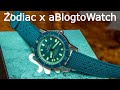 New Zodiac Super Sea Wolf Aquamarine Dream Special Edition ZO9283 With AblogToWatch And Ariel Adams