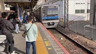 北総7500形7501編成29N普通羽田空港行き京成高砂駅(KS10)14時34分到着