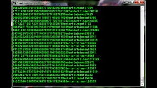 How To Create Matrix Falling Code Effect in Notepad CMD (.BAT) Windows Tricks