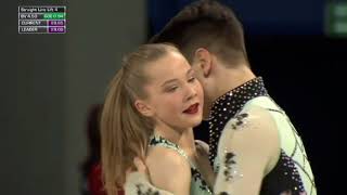 Loica DEMOUGEOT / Theo LE MERCIER - SD , World Junior Championships 2017-18