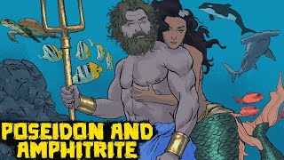 How Poseidon met his Wife - Poseidon and Amphitrite - Greek Mythology in Comics - See U in History