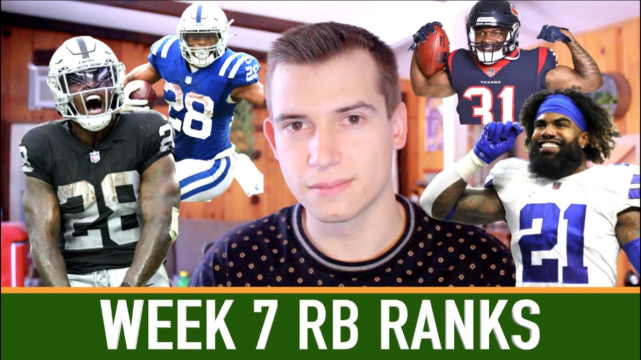 Week 7 Running Back Rankings | 2022 Fantasy Football - YouTube