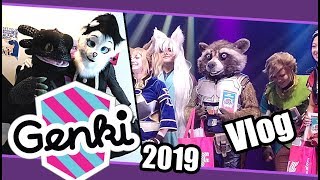 Genki 2019 Vlog  - Cosplay Convention - Ft. Toothless \u0026 Rocket Raccoon