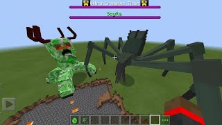 Ultra Creeper Titan vs Soylla IN Minecraft