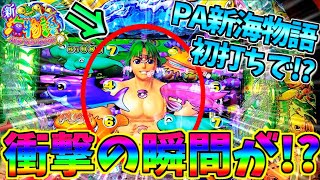 【新台】【パチンコ】PA新海物語 / 神ヒキからの!?まさかの初打ちで緑のアイツを出現させてしまう男【どさパチ 389ページ目】