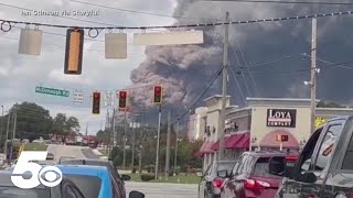 Georgia chemical plant fire prompts shelter-in-place