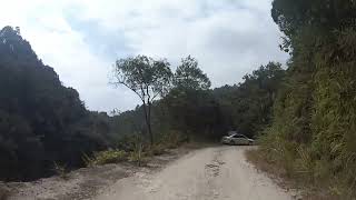 E-bike ride in Tianjingshan National Forest Park, Shaoguan, Guangdong, China