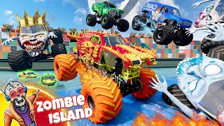 Monster Jam INSANE Zombie Island Adventure #32 | Racing, Freestyle, and High Speed Jumps