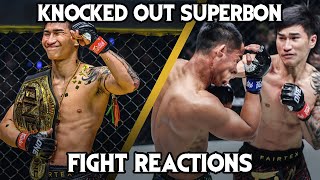 Tawanchai vs Superbon 2 Full Fight Reactions | He Ran Through Superbon! | ONE 170