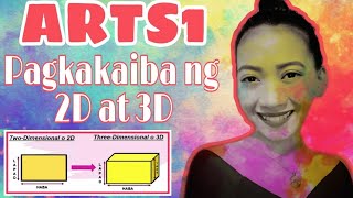 ARTS1 Quarter4 WEEK1 |Pagkakaiba ng 2D at 3D| MELC-Based