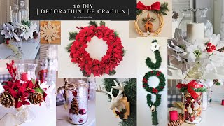 10 Decoratiuni de Craciun  | DIY