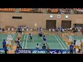 【badminton】2016 全日本社会人バドミントン選手権 混合 西村 明田 vs 鈴木 野村