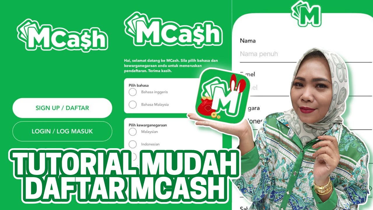 📲 Cara Daftar & Tutorial Mudah Isi Aplikasi MCASH | Pembayaran Non ...