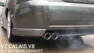 Holden Commodore VZ Calais Fitted with DEA Performance 2.5” Cat back Exhaust