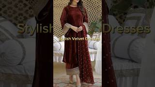 Stylish Velvet dress ideas/New Velvet design #velvet#winterspecial#dressdesign#trending