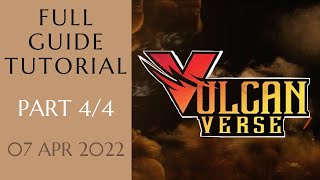 Vulcan Verse Tutorial - What is and how to play VULCAN VERSE - Full Guide play to earn game 07/04/22