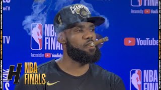LeBron James Postgame Interview - Game 6 | Heat vs Lakers | October 11, 2020 NBA Finals