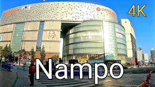 [4K] Nampodong street walk 4K video 롯데백화점 부산 |busan walk| [seoul walk]