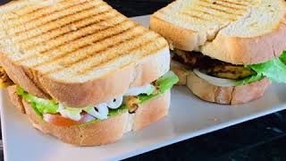 Healthy chicken Avocado sandwich very easy to make /የዶሮ ሳንድዊች በጣም በቀላል የሚሰራ