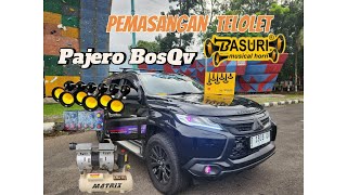 Pasang Telolet Basuri di mobil pribadi Pajero Sport \