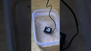 Testing USB water pump motor