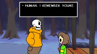 Human… I remember you’re… [Underswap]