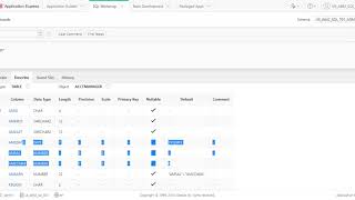 Oracle SQL Programming - Table Creation and Management