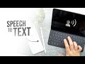 How to Use Speech to Text on iPad (tutorial)