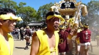 中島天満宮　中野田　屋台　完成式　２０１５年９月２２日