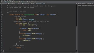 Building Java Programs || CH13 (Searching & Sorting) || binary searching