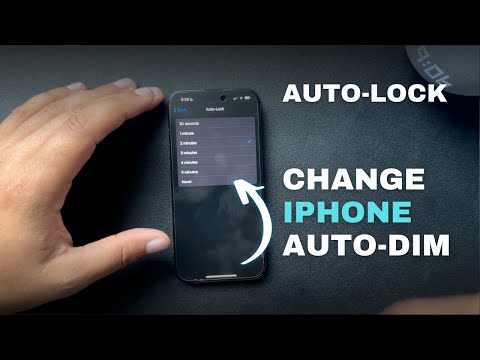 Adjust the iPhone Auto-Lock (Auto-Dimming the Screen)