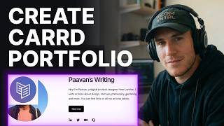 How To Make A Portfolio Website Using Carrd (2026) | Portfolio Setup