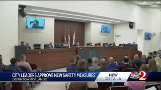 City commissioners approve 2 ordinances to improve downtown Orlando safety