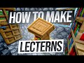 How to Make a Lectern in Minecraft! - Scalacube