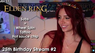 25th BIRTHDAY ELDEN RING SUBATHON PART 2