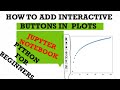 PYTHON TUTORIALS FOR BEGINNERS| HOW TO ADD INTERACTIVE BUTTIONS/CONTROLS IN JUPYTER NOTEBOOK#python