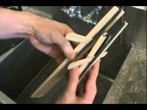Making Wooden Salad Tongs Making Wooden Salad Tongs