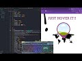 ASMR Programming - Coding Map  Hover - No Talking