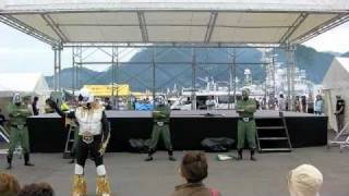 2010おながわ秋刀魚収獲祭「リアスの戦士★イーガー」(前半)