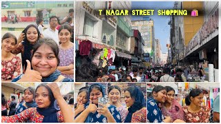 T NAGAR STREET SHOPPING🛍️🛒 \\\\CHENNAI