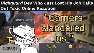 Highguard Dev blames GAMERS for its failure....