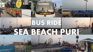 ପୁରୀ ରେ ଚାଲିଲା ନୂଆ ବସ୍ | ROUTE - 52 PURI SEA BEACH | #2025 #trending #trendingvideo #viralvideo