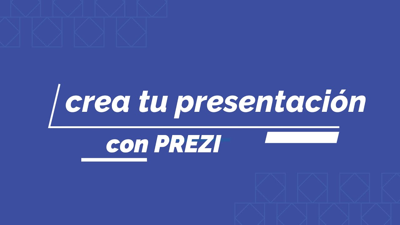 Crea Tu Presentación Con Prezi - YouTube