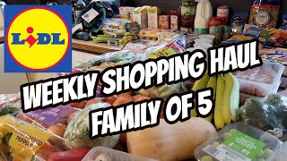 LIDL GROCERY HAUL with PRICES + B\u0026M Bargains!