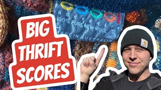 Thrifting Some RARE Clothes To Resell On eBay - Thrift With Me