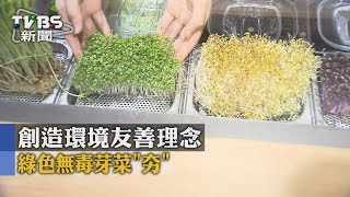 【TVBS】創造環境友善理念　綠色無毒芽菜「夯」