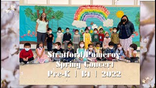 Stratford School Pomeroy | Spring Concert | Pre-K B1 | Batch of 2022